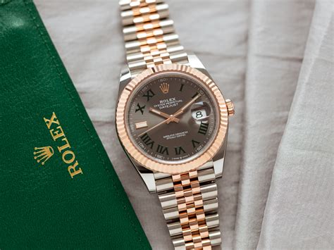 rose gold rolex wimbledon